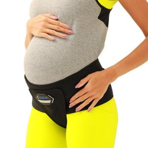Pregnancy & Maternity Belt with Compression Groin Band - For Hernia, Pelvic Floor Pain Prolapse Belly Band with Groin Straps Uterine Prolapse (Large)