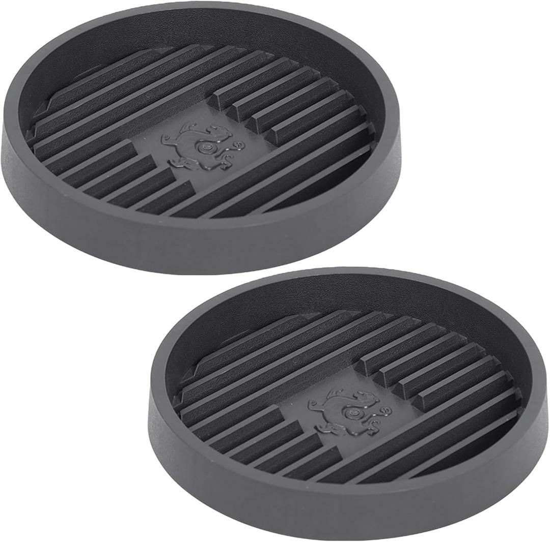 Plunger Holder & Tray - Air Drying Mat for Toilet Plunger, Quick Drying Stand (2pcs)