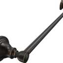 Towel Bar 24inch, Stainless Steel Bathroom Towel Rack Wall Mounted, Heavy Duty Towel Rod, Towel Holders for Bathroom, Kitchen (Oil Rubbed Bronze)