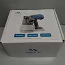 Tilswall Brushless Cordless Paint Sprayer Compatible with Dewalt 20V Battery (Battery Not Included), Easy Side-Fill, 1300ml Container, Electric HVLP Spray Paint Gun for House Painting, Furniture (Blue)