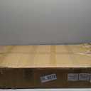 IRONCK Closet Organizer and Storage Shelves, Heavy Duty Clothes Rack with 2 Wooden Drawers, L Shaped Coat Rack Corner Closet System, Vintage Brown