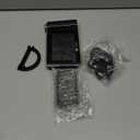 DR.PREPARE Projection Alarm Clock, Digital Clock Projector on Ceiling with Indoor/Outdoor Temperature Display, Dual Alarms, Colored Backlight, Weather Forecast, and Battery Backup for Bedroom