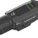 DARKFANG Tactical Flashlight and Green Laser Light Combo 1500 Lumen for Shotgun/Pistol Light with Momentary/Strobe Function for 1913 Picatinny Rail