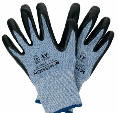Mission Cool-Tech Work Gloves- Blue