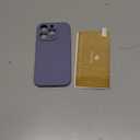 Miracase Designed for iPhone 14 Pro Case, with Tempered Glass Screen Protector, [Upgraded Camera Protection], Shockproof Liquid Silicone Rubber Phone Case Cover for 14 Pro 6.1 inch, Dark Purple