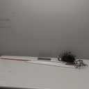 LED Recessed Lighting Kit for Wall Panels - GloryAir 6pcs Adhesive Wall Strip Lights for Interior Wall Decor, 3000K Touchable Switch Lamp for Wood Slat, Wall Accent Acoustic Panels, Kitchen Home stair (16+24+40 X 2, White)