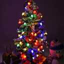 C9 Christmas Lights Outdoor, 33ft 50 LEDs Christmas String Lights with 8 Modes, 5 Sets Connectable, IP65 Waterproof Outdoor Indoor Vintage Fairy Lights for Christmas Tree Holiday Party Decor