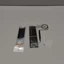 Artdone Nail Art Pens And Brushes Set With Liner Paint Dotting Tools, 11PCS Black Color Nail Tools For Long Lines, Thin Details, Fine Drawing For UV Gel Polish Design Sizes 5/8/12/20/25mm