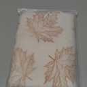 Fall Pillow Covers 18 x 18 Inch, Burnt Orange Maple Decor Throw Pillows for Couch Bed, Autumn Outdoor Farmhouse Decorative Pillowcase Linen Cushion Cover Set of 2