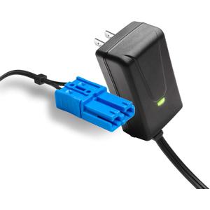 12 Volt Battery Charger with Small Blue Plug, for 12V Kid Trax Child Ride On Car Dodge Ram 3500 Rideamales Scout Pony Josie Unicorn Disney Mickey Minnie Mouse Coupe Charger