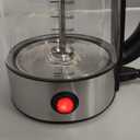 KIDISLE Percolator Coffee Pot Electric Coffee Maker, Brews 210 Cups, Auto Keep Warm, Stainless Steel Basket, Borosilicate Glass, Easy-Pour Spout, Cool-Touch Handle