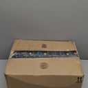 Area Rug 6x9 Feet Abstract Lines, Non-Slip Comfort Floor Mat Washable Rug Modern High Traffic Durable for Living Room, Bedroom, Home Office (Black White)