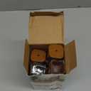 Chair Leg Floor Protectors Square, Silicone Chair Leg Protectors for Hardwood Floors, Furniture Leg Pads Caps Covers Protect Wooden Floors from Scratching 20 Pcs Large (Fit:1-1/16" to 1-5/8")