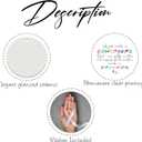 8 x Gifts for Coworkers, Funny Christmas Ornaments 2025, Best Friend, Work Bestie, Friendship, Coworker Leaving, Retirement Gifts Women Men Ceramic Ornament