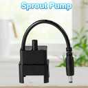 Sprout Pump with 5 Filters, Hydroponics Growing System Pump Works with 2020 Sprout and Newer Sprout ModelsN o Fits Harvest 2.0