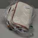 Taygeer Backpack for Women, College Backpack with Laptop Compartment & Shoe Pouch, 40l Travel Laptop Mochila Carry On Luggage, Airline Approved Personal Item Bag for Weekender Gym Hiking, Khaki White (X-Large)