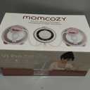 Momcozy Breast Pump V1 Pro Hospital-Grade, Hands-Free & Portable Wearable Pump, Upgraded Electric Pump with 3 Fine-Tuned Rhythms|15 Levels, Come with Leak-Proof DoubleFit Flange, Cozy Red.