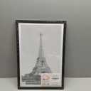 upsimples 12x18 Picture Frame, Display Pictures 11x17 with Mat or 12 x 18 Without, Wall Hanging Poster Frames, Black, 1 Pack