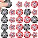 24 Pack Strange Fidget Spinners Bulk Mini Fidget Spinner Toys Retro Strange Party Favors for Birthday Gifts Return Gifts Goodie Bags Stuffers Rewards Prizes