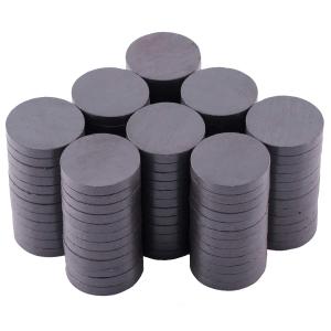Small Magnets for Crafts - 100 Premium Round Grade 5 Strong Magnet  13/16 Inch (20mm x 3mm) - Great for Creating Fridge Art and Other Magnetic Craft Projects