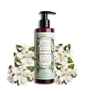 Panier des Sens Jasmine Hand & Body Lotion for Dry Skin - Hydrating Body Cream for Women - Nourishing Fluid Body Moisturizer Shea Butter & Olive Oil - 97% Natural Ingredients Body Care - 8.45 Floz