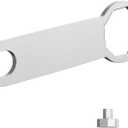 Dual Chamber Fork Cap Wrench Tool, Compatible with 2005-2025 Dirt Bike Front Suspension, Fits YZ250F / YZ450F / YZ250, 49mm Outer Cap & 35mm Inner Cap Removal Tool