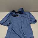 Men's Fashion Polo Shirts Short Sleeve Casual Cotton Golf Shirts Moisture Wicking Polo Shirt with Pocket (3X-Large, Dark Blue)