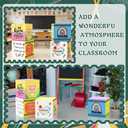 4 Pcs Teacher Appreciation Decoration Balloon Boxes Thank You Teacher Party Decorations for Teacher Appreciation Week Party Teacher Photo Prop Party Supplies
