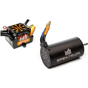 Spektrum Firma 150A Brushless Smart ESC / 2050Kv Sensorless Motor Combo, SPMXSEMC05, Black