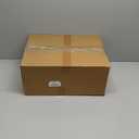 GENRICE Wooden Silverware Chest without Silverware Three-layer, Silverware Box Storage for Silver, Silverware Case with Handle and Felt Lined, Flatware Chest for 12 or 16 or more sets of Utensils (Brown)