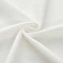 White Linen Curtains 63 Inch Length with Tassels for Living Room Linen Light Filtering Semi Sheer Drapes Neutral Boho Farmhouse Sheer Window Curtain 40x63