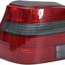 2X Rear Brake Stop Tail Light Lamp for Volkswagen Golf MK4 1998-2002 (Smoked)