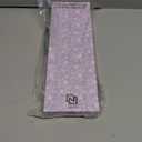 Cake Knife and Server Set, Cake Cutter and Pie Spatula, Cake Server and Knife Set with Acrylic Faux Crystal Handles, Cake Cutting Set for Wedding Cake, Birthdays, and Parties (Purple Silver)