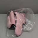 Boutilon Mouse Pad Set,Desk Writing Pad with Wrist Rest, Ergonomic Wrist Support Mouse Pad, Keyboard Wrist Rest, Cup Coaster for Gaming Working Home Office (Pink)