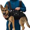 Dog Backpack Carrier - Spine-Friendly for Large Dogs(24-35lbs) Horizontal Design Dog Carrier with Adjustable Back Straps for Joint Injuries, Arthritis, Ideal for Stairs, Elderly Dogs(Size XL)