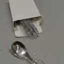 Tioncy 24 Pcs Stainless Steel Soup Spoons Mirror Polished Asian Soup Spoons for Bouillon Dessert Cereal Ramen Pho Wonton Dumpling Noodles