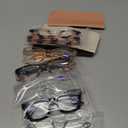 CCVOO Oprah Style Reading Glasses for Women, Stylish Eyeglasses, Blue Light Readers for Women, Cheaters (A1 Mix, +2.5)