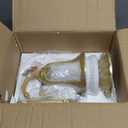 Livex Lighting, 7850-33, Oxford, Outdoor Small Wall Lantern, Soft Gold