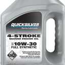 Quicksilver 8M0175781 Full Synthetic 10W-30 4-Stroke Marine Engine Oil - 32 FL