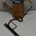 VOOKRY Solar Lights Outdoor Decoration, Large Retro Hanging Metal Solar Watering Can Lights Waterproof Sunflower Garden Decor Outside for Yard Lawn Patio Porch, Gifts for Women Mom Grandma Birthday (1 Pack, Warm White - Sunflower)