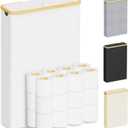 SpaceAid Extra Large Toilet Paper Storage with Lid, Hold up to 24 Regular Rolls or 18 Mega Rolls, Slim Toilet Paper Basket Holder Bin Container, Bathroom Accessories Organizer, White