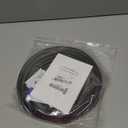 [New Upgrade] 19.7Ft Silicone Door Weather Stripping Door Seal Strip for Doors & Windows, Multi-Layer Soundproof Chamber Design, Self-Adhesive, Seal Large Gaps, Easy to Cut & Install (Black)