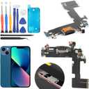 Replacement for iPhone 13 Charging Port Dock Connector for iPhone 13 Charging Port Replacement USB Charger Board Flex Cable Assembly Accessories with Repair Tools