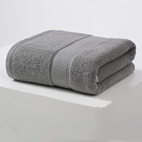 100% Cotton Bath Towels, 28X56 Inches Towels, Quick Dry, Highly Absorbent, Soft Feel Towel, Gym, Spa, Bathroom, Shower, Pool, Super Soft Hotel Quality Towel (Dark Gray)