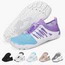 Hike Barefoot Water Shoes for Women Men Footwear, Quick Dry Wide Toe Box Pro Beach Swim Athletic Sports Shoes, Non-Slip Lightweight Aqua Shoe for Pool Hiking Walking Kayaking Diving Surfing, Size 39