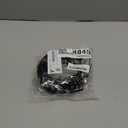 8 PCS Fashion No Slip Effortless Plastic Headbands with Teeth Comb Black Skinny Hair Accessories Bands for Women Men Teen Girls, Matte Black