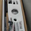 72 lnch lndustrial Smart Celing Fan with Light and Remote Control via WIFI Alexa,Large Celing Fan with 8 Black Aluminum Blades,6 Speed Noiseless DC Motor,Indoor Outdoor Ceiling Fans for Patio Garage