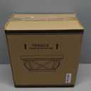 Flush Mount Ceiling Light Fixture Black, 2-Light Modern Farmhouse Porch Light Ceiling Mount for Outdoor, Indoor Flush Mount Lights Fixture for Hallway Foyer Kitchen Bathroom with Seeded Glass