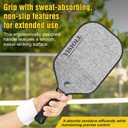 Pickleball Paddle, Professional Pickleball Paddles with Strong Power and Spin, T700 Carbon Fiber Pickleball Paddle, Durable & Lightweight Pickleball Rackets for All Levels Players