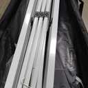 10X20FT Pop Up Wedding Party Tent with 6 Sidewalls, Heavy Duty Commercial Outdoor Canopy All Season Wind & Waterproof Canopy Gazebo with Storage Bag, Gray